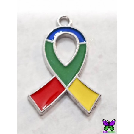 Autism Awareness Ribbon Charm